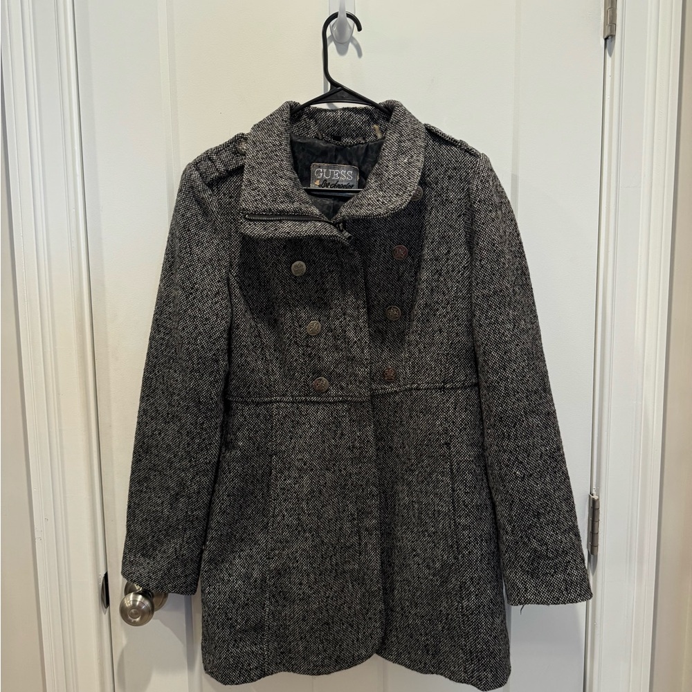 Guess Los Angeles Double Breasted Peacoat